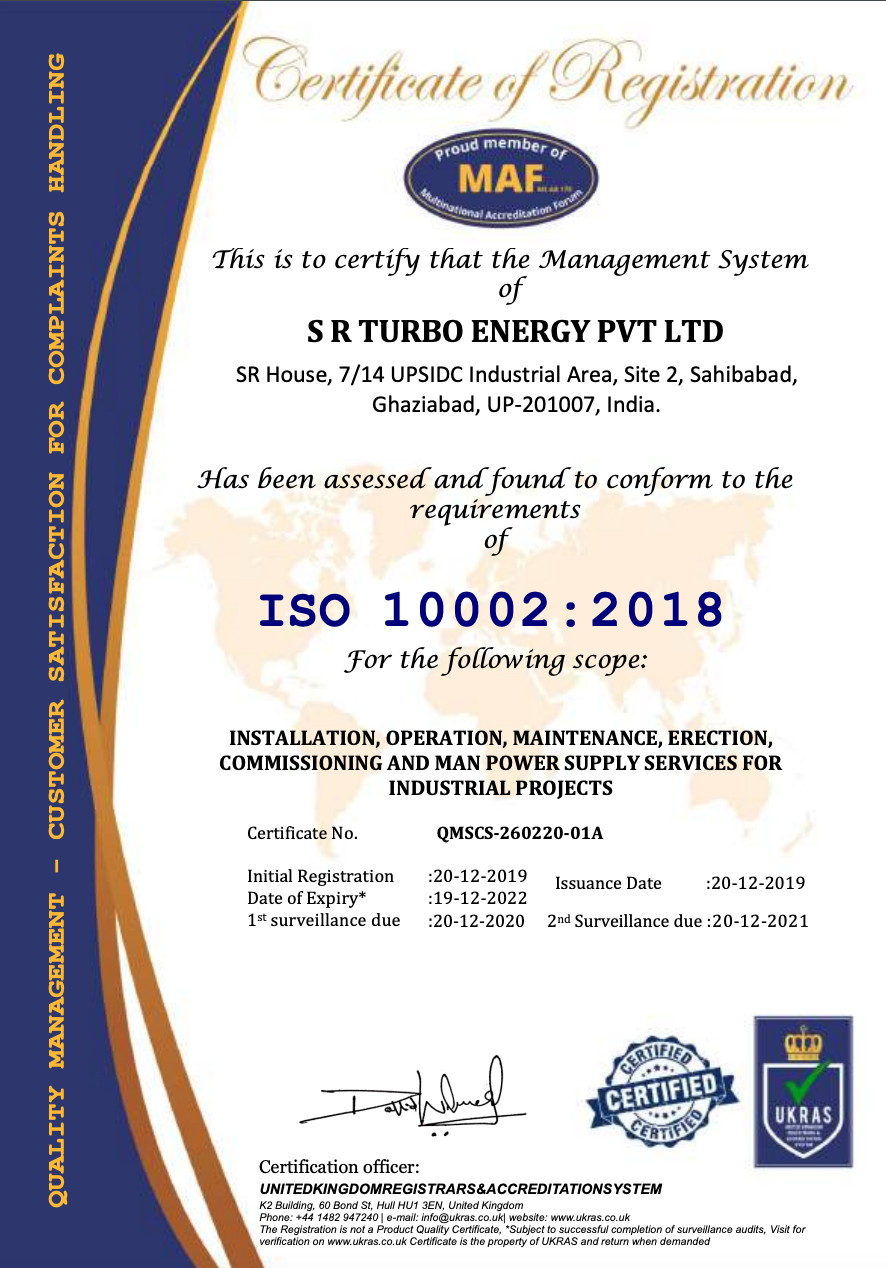 ISO 14001:2004 Certificate