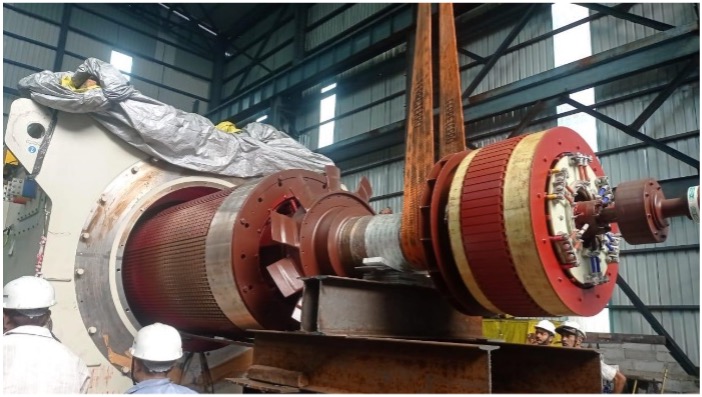 Turbine Rotor Assembly Installation